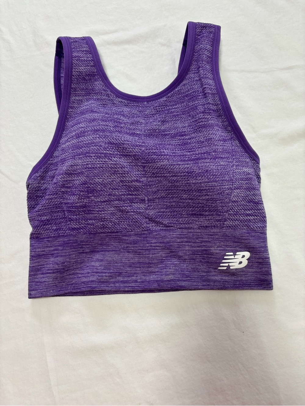 New Balance Purple Seamless High-Impact Sports Bra